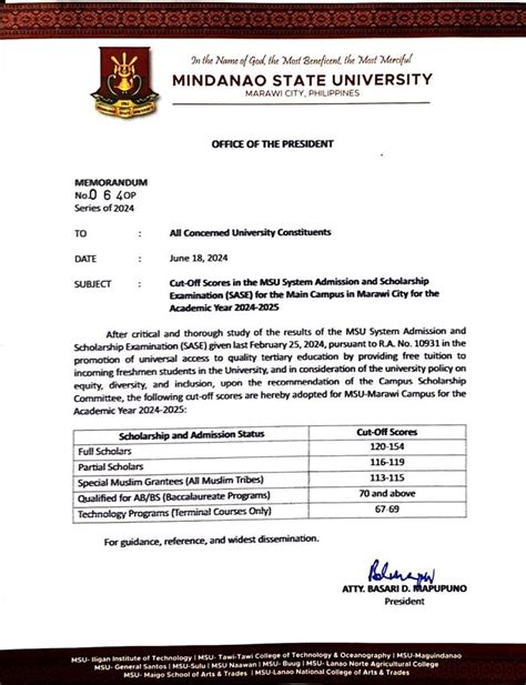 msu main campus sase result 2024